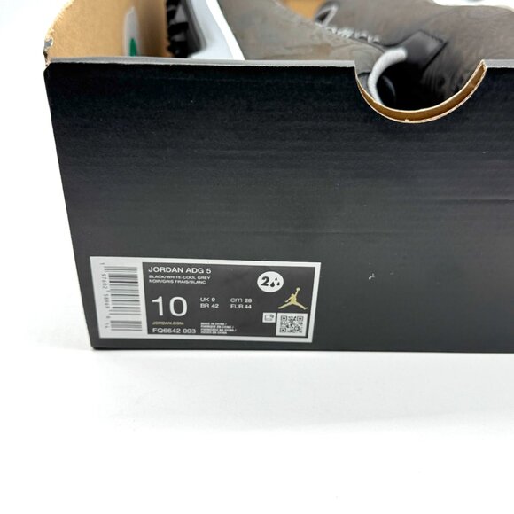 Jordan Mens ADG 5 Golf Shoes Black Laser Sz 10 New Sneaker FQ6642-003 Nike